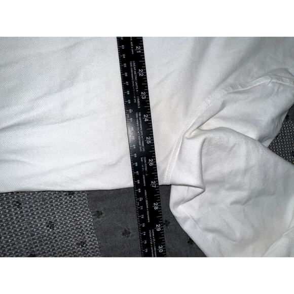 Lands' End 1/4 Zip Pullover Mock Sweater White Men’s XXL - Picture 6 of 7